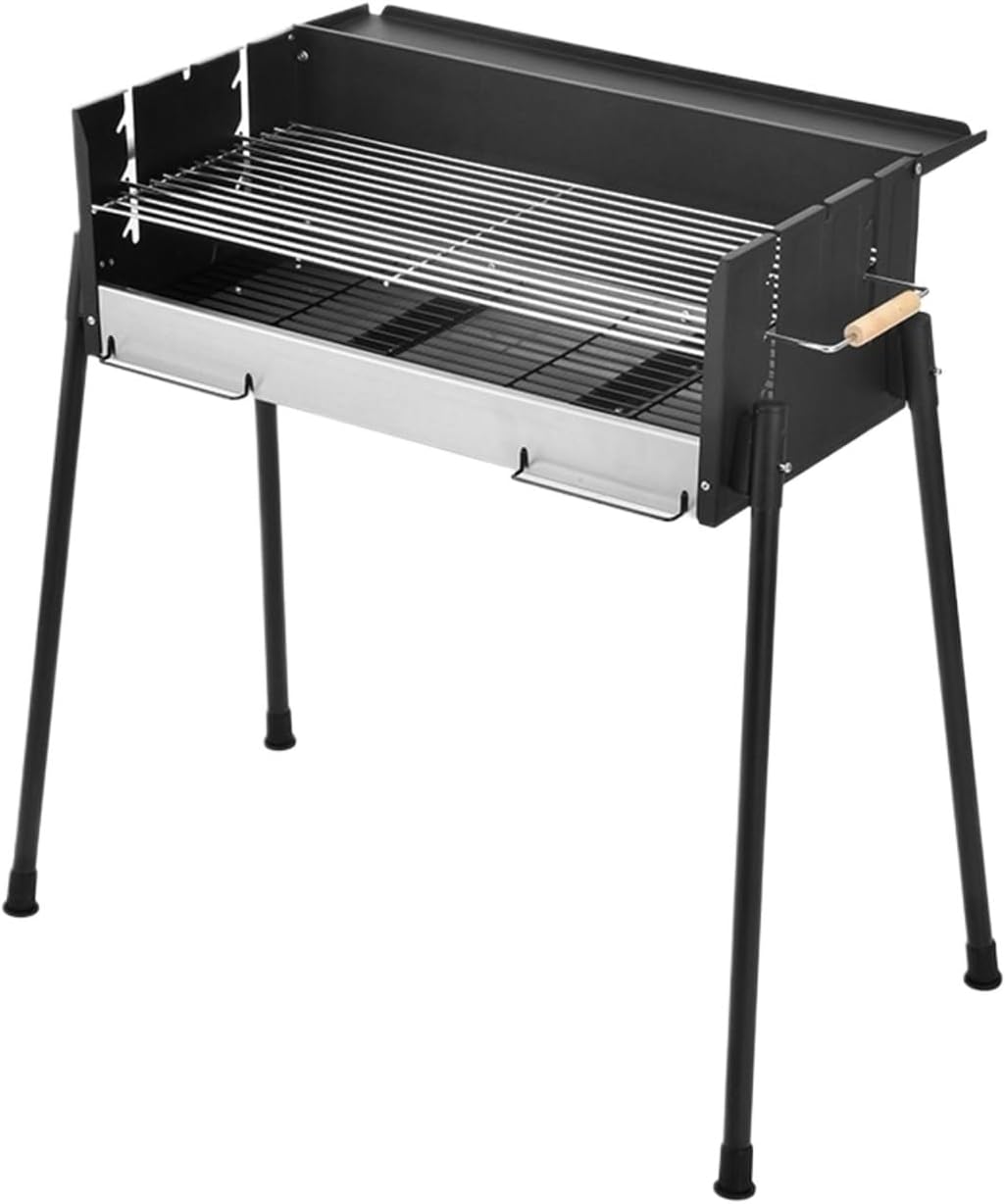 Portable Charcoal Grill Portable Charcoal Grill Outdoor Barbecue Grill Foldable Grill for Patio Garden Camping BBQ Grill for Outdoor