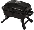 IRYZE Portable Charcoal Grill Portable BBQ Grill With Folding Legs And BBQ Tabletop Stainless Steel Charcoal BBQ Grill For Outdoor Cooking BBQ Grill for Outdoor, Black