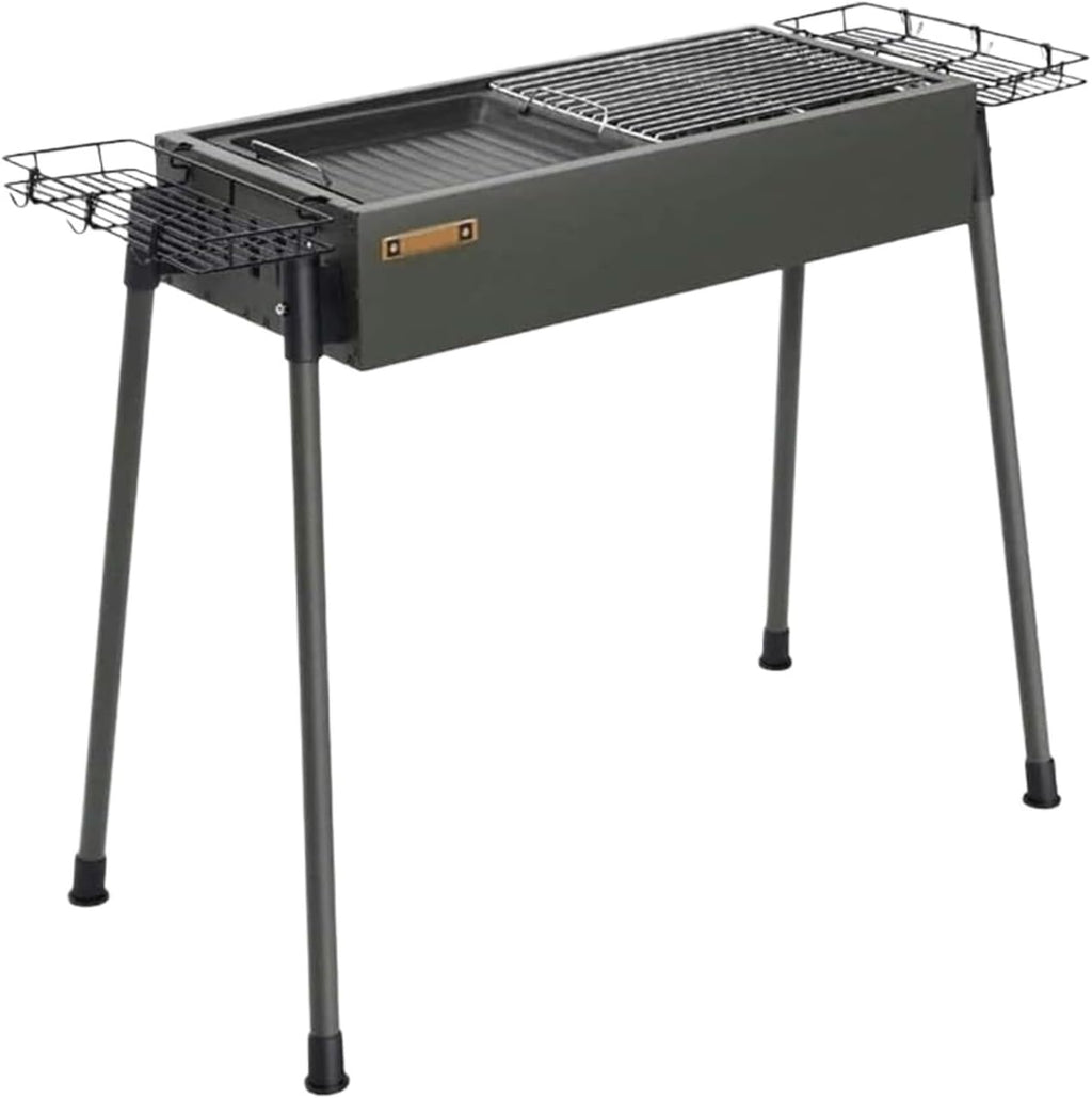 Portable Charcoal Grill Household Charcoal Grill Barbecue Grill Suitable for Garden Camping Beach Party Outdoor BBQ Grill for Outdoor