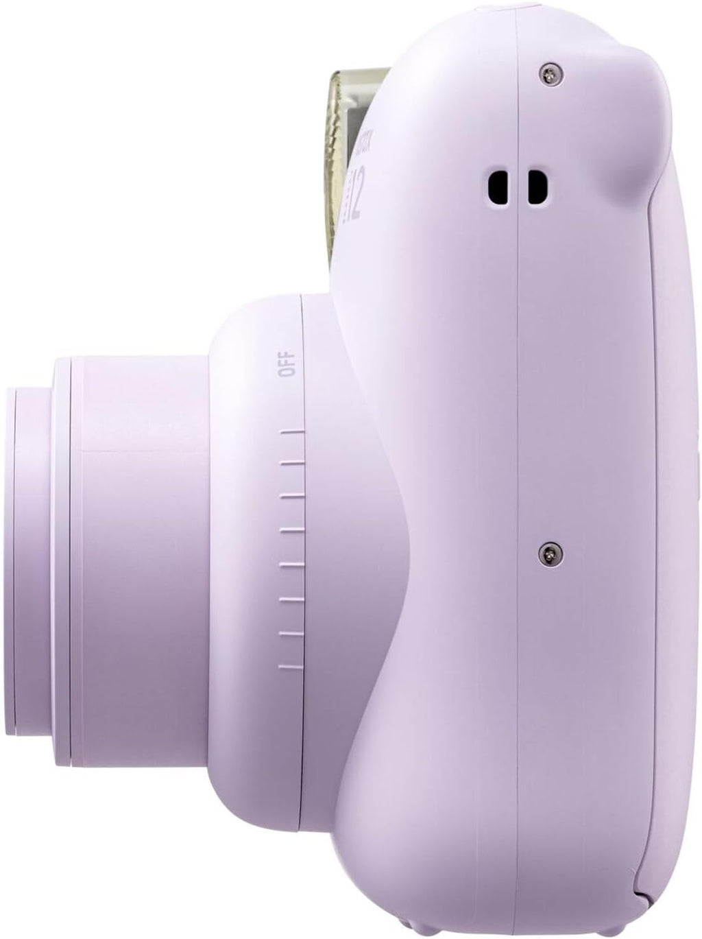 Fujifilm Instax Mini 12 Instant Camera Lilac Purple Bundle with Fuji Instax Mini Film Value Pack (40 Sheets) + Protective Carrying Case + Photo Album + Microfiber Cleaning Cloth