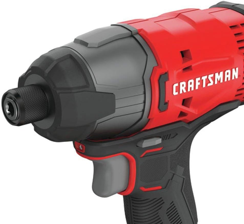 Craftsman CMCK400D2R 20V Lithium-Ion Cordless 4-Tool Combo Kit (2 Ah) (Renewed)