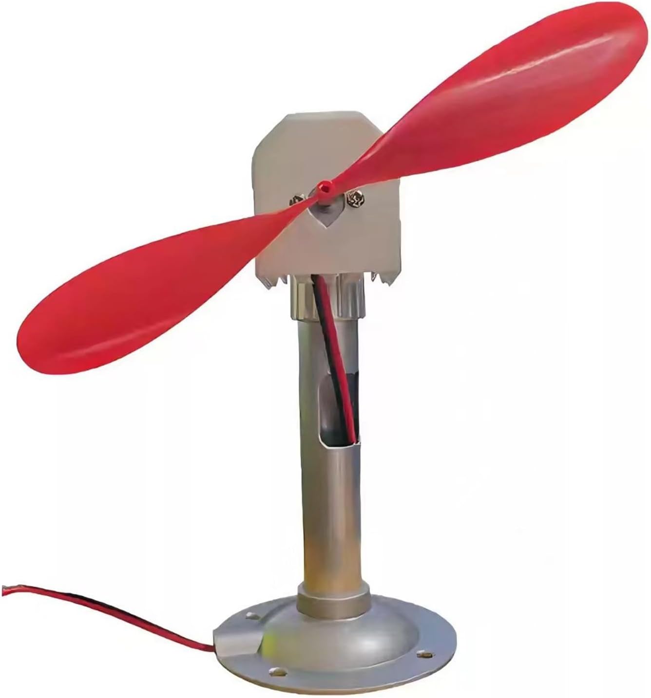 Wind Turbine DIY Generator Kit With Blades & LED Light – Mini Electric Motor Set For Student Science Projects & Physics Experiments(2 pcs)