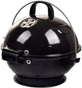 Portable Charcoal Grill Portable Round Charcoal Grill with Plated Steel Grates Stainless Steel Outdoor Folding Barbecue Grill Tools BBQ Grill for Outdoor