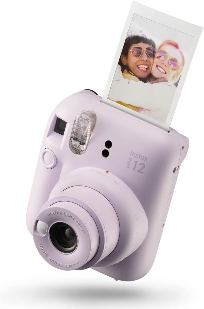 Fujifilm Instax Mini 12 Instant Camera with 40 Shot Film Pack - Lilac Purple