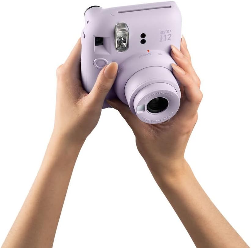 Fujifilm Instax Mini 12 Instant Camera with 40 Shot Film Pack - Lilac Purple