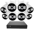Swann AdvancedX Wired NVR 4K Security Camera System, 8 Channels, 8 PoE Cameras Outdoor, 1TB HDD Storage, Color Night Vision, Smart AI Video Analytics/Alerts, Motion Detection, 24/7 Recording