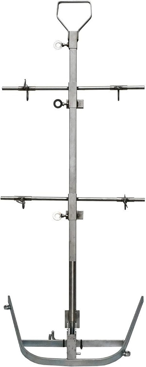 Heavy duty stainless steel Cross Argentinian asador grill Made in Argentina - Premium Argentine Grill - Parrilla Asado