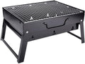 Portable Charcoal Grill Portable Folding Charcoal Grill Tabletop Outdoor Stainless Steel Barbecue BBQ Grill for Outdoor Cooking Picnic BBQ Grill for Outdoor(43 * 29 * 23cm)