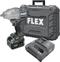 FLEX 24V Brushless Cordless 1/2-Inch 1,150 Ft-Lbs High Torque Impact Wrench Kit with 6.0Ah Stacked Lithium Battery and 280W Rapid Charger - FX1471-1H