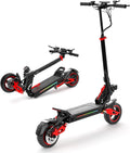 Electric Scooter Adults, 26/37 Miles Long Range, 28/34 Mph Max Speed, 10/11' Off-Road Tires,1200W/1600W Motor, Adjustable Handlebar Height, Dual Braking System,Folding Commuter E Scooter