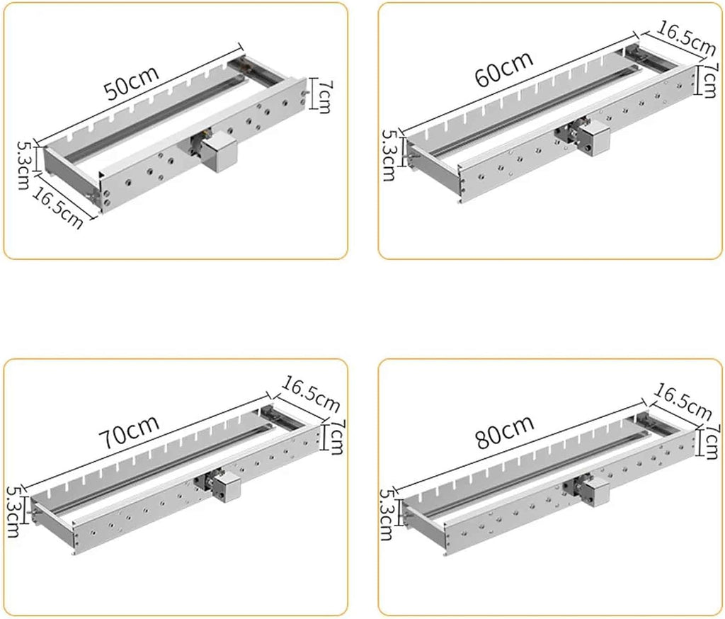 iDili Ac/Dc Fully Automatic Barbecue Flip Rack, Adjustable Width Bamboo Skewer Grilling Machine 5V Can Be Connected to Power Bank (70cm)