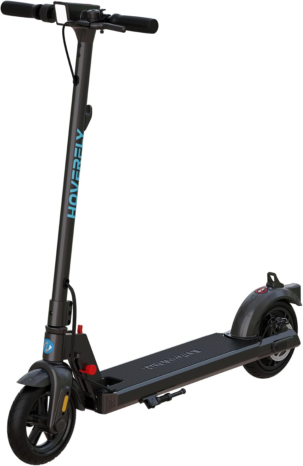 HOVERFLY X1/X3/X5 Electric Scooter for Adults, Anti Flat 8.5'/10'' Solid Tire, Max 10/18/25 Miles Range and 15.5/20Mph Speed Power by 250W/500W Motor, Foldable Commuting E Scooter with EABS&Disc Brake