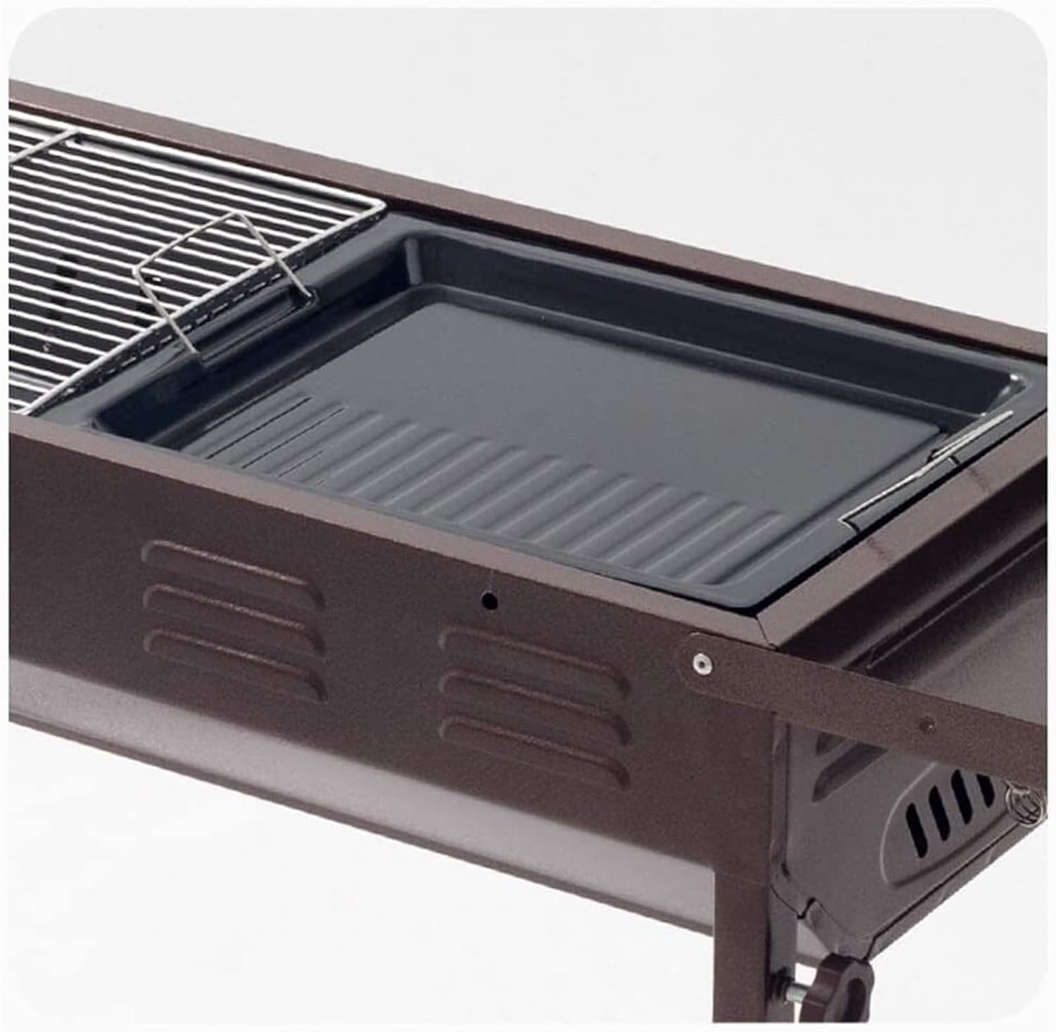 Portable Charcoal Grill Outdoor Charcoal Grill Stainless Steel Portable Folding Camping Grill for Picnic Stove BBQ Grill for Outdoor