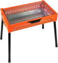Portable Charcoal Grill Charcoal Grill Portable Barbecue Grills Foldable Metal BBQ Grills for Picnic Outdoor Cooking BBQ Grill for Outdoor
