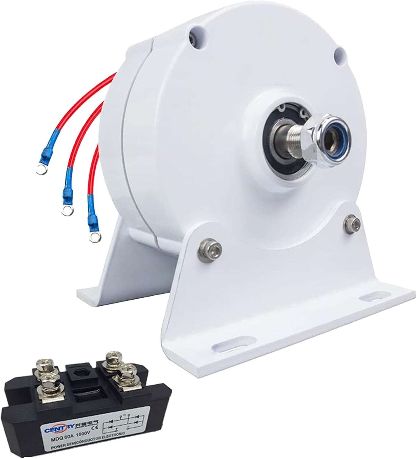 Three Phase Alternator Generator 2000W 48V 24V 12V 3 Phase AC Alternator Motor Drive Wind Turbine