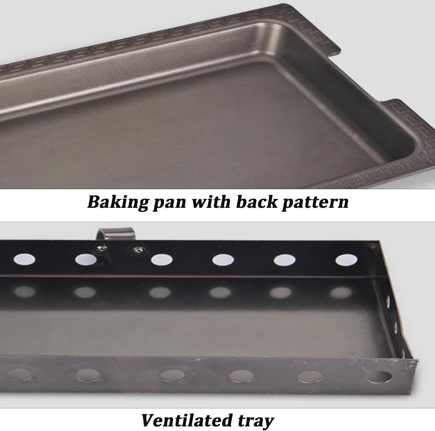 BBQ Gril,Antique Copper Fish Grill,Multifunctional Charcoal BBQ for Cooking Fish,Removeable Plates,Smokeless Indoor Grill,Portable Non-Stick Teppanyaki Griddle Grill Pan for Outdoor Camping