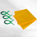 Industrial Insulation Blanket Large Electric Blanket with 3 Insulated Clamps, Outdoor Power Supply Safety Tool for Substations(0.4KV - 100x100cm(39.4x39.4in))
