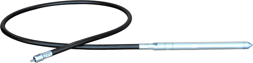 TOMAHAWK Concrete Vibrator 10ft Flex Shaft Cable Whip 2' Head 12000 VPM