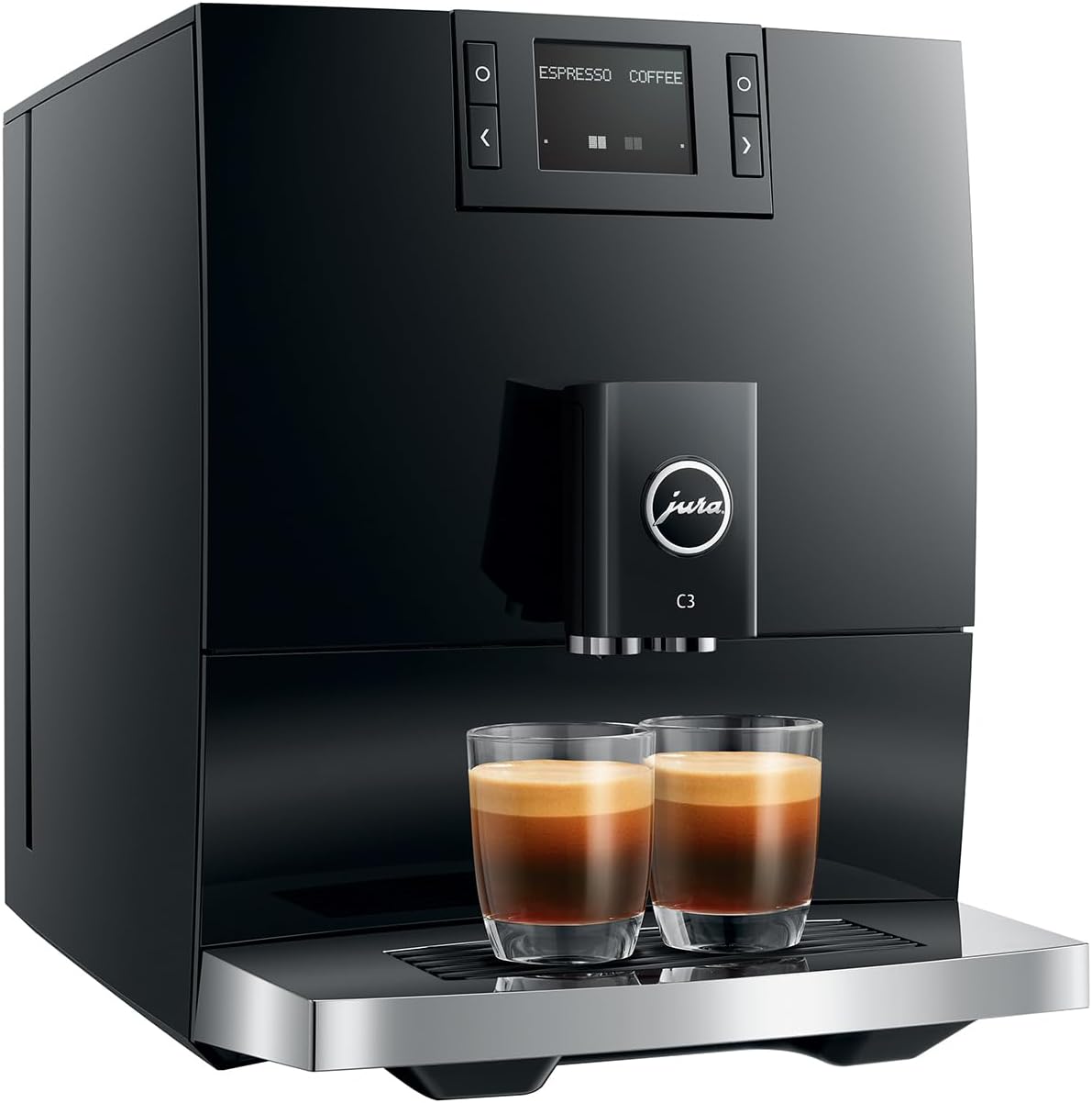 Jura C3 Piano Black, 15711, Automatic Coffee Machine
