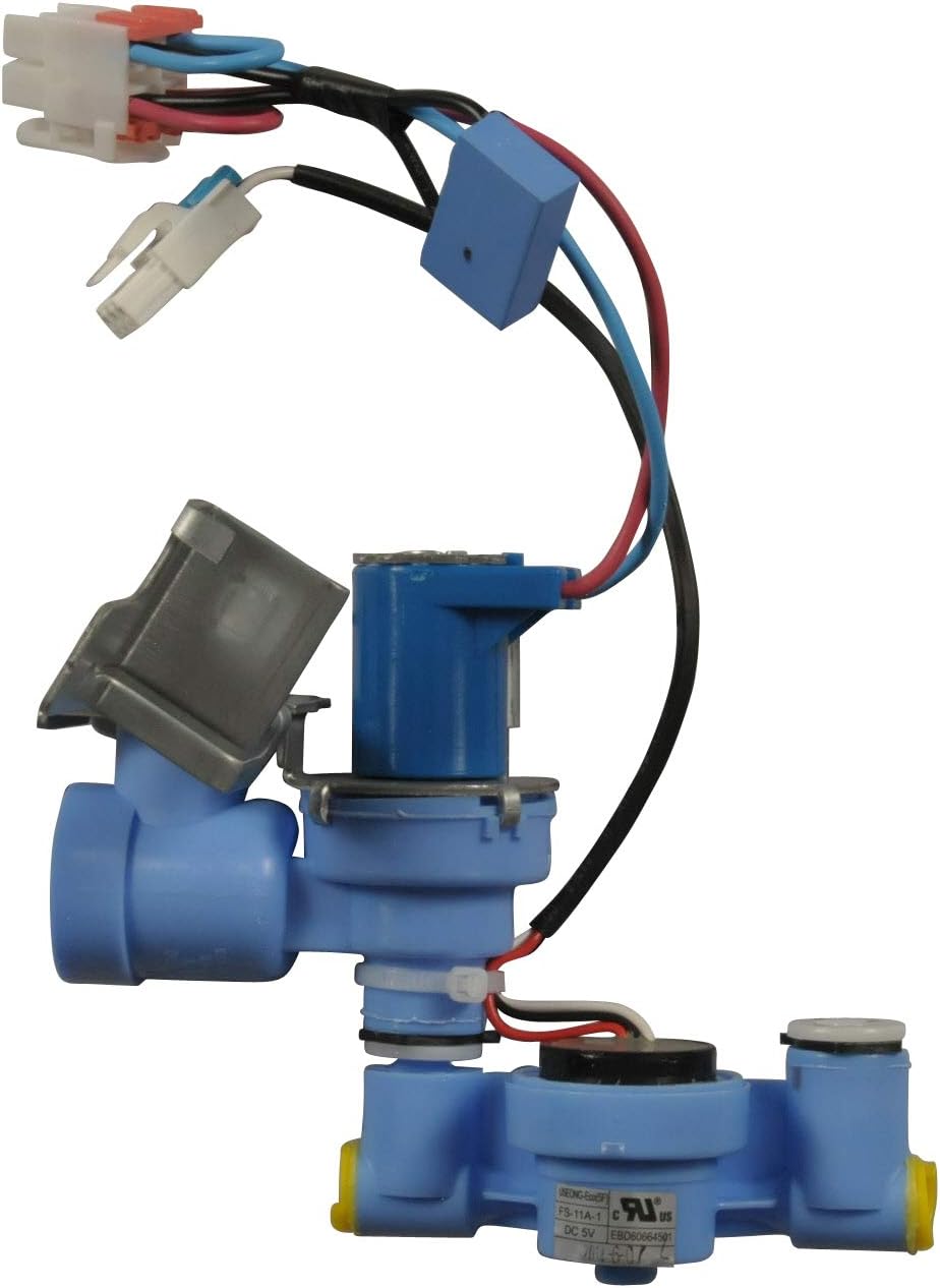 LG AJU72992603 Refrigerator Water Inlet Valve Assembly – Genuine OEM Replacement Part for Ice Maker and Water Dispenser