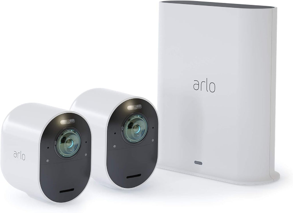 Arlo VMS5240-100NAS Ultra - 4K UHD Wire-Free Security 2 Camera System