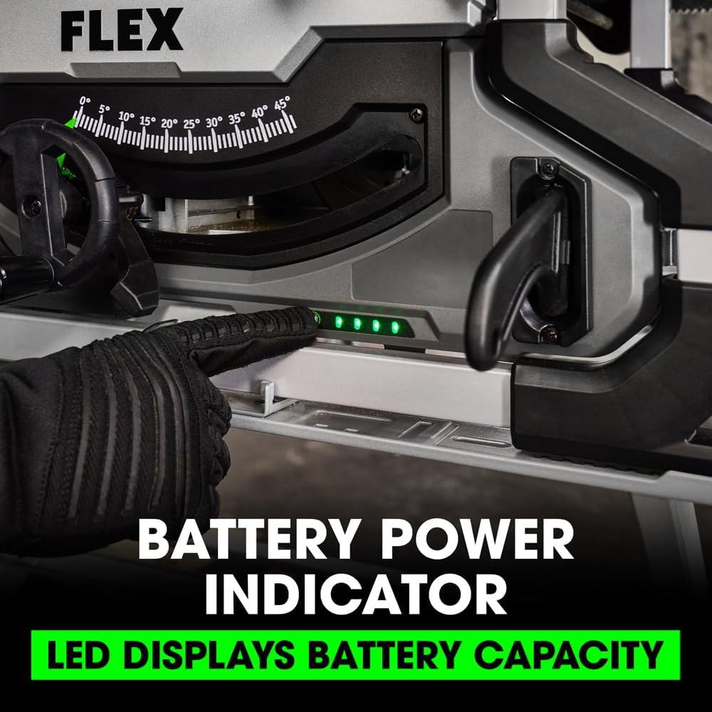 FLEX 24V Brushless Cordless 8-1/4-Inch Table Saw Tool Only, Battery and Charger Not Included - FX7211-Z
