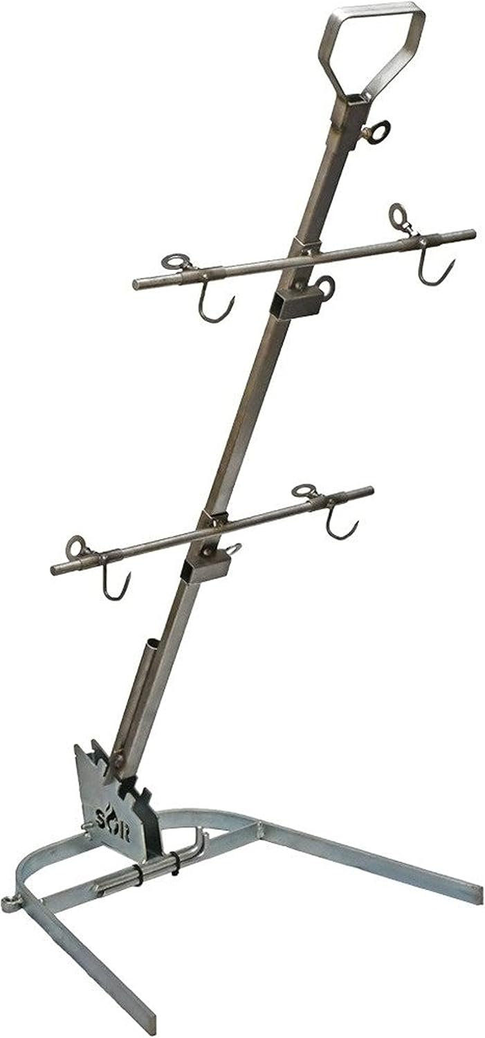 Heavy duty stainless steel Cross Argentinian asador grill Made in Argentina - Premium Argentine Grill - Parrilla Asado