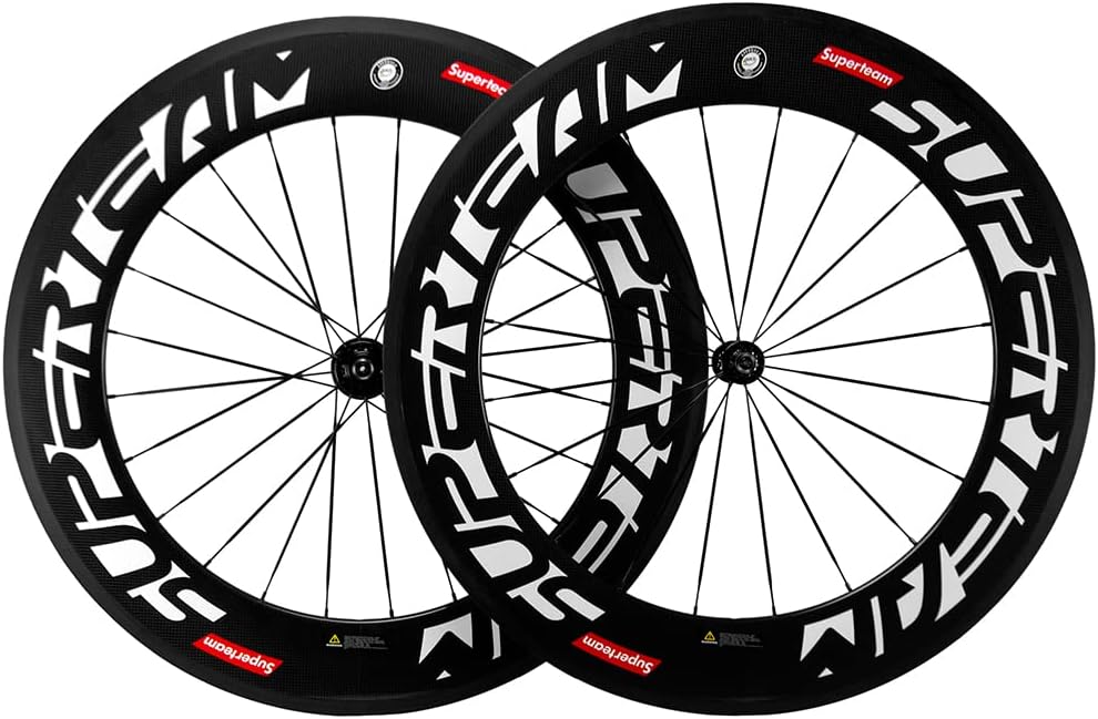 Superteam 88mm Carbon Wheelset 700c Clincher Bicycle Wheel with 291 Super-Light Hub