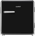 COMFEE' 1.6 Cubic Feet Solo Series Retro Refrigerator Sleek Appearance HIPS Interior, Energy Saving, Adjustable Legs, Temperature Thermostat Dial, Removable Shelf, Perfect for Home/Dorm/Garage [black]