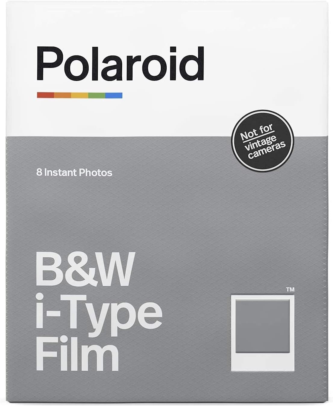 Polaroid Now+ Instant Film Camera Camera (White) with B&W Film and Film Kit Bundle (3 Items)
