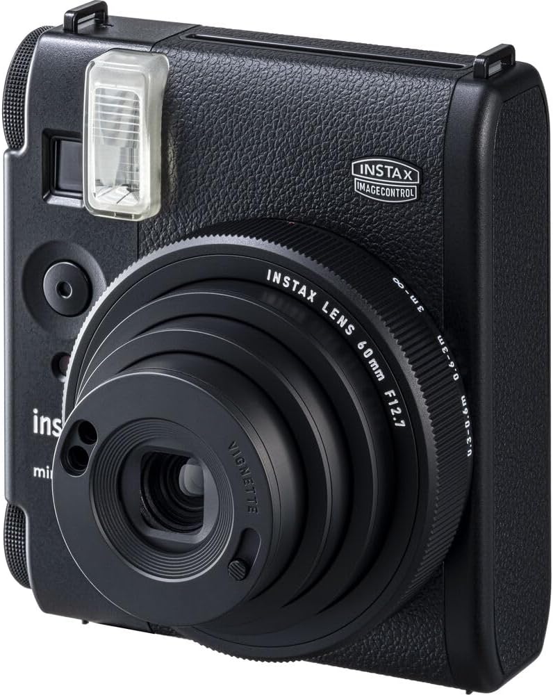Fujifilm Instax Mini 99 Instant Camera Bundle with Fuji Instax Mini Instant Film Value Pack (40 Sheets) + Carrying Case - Brown + Photo Album – 64 Pockets + More