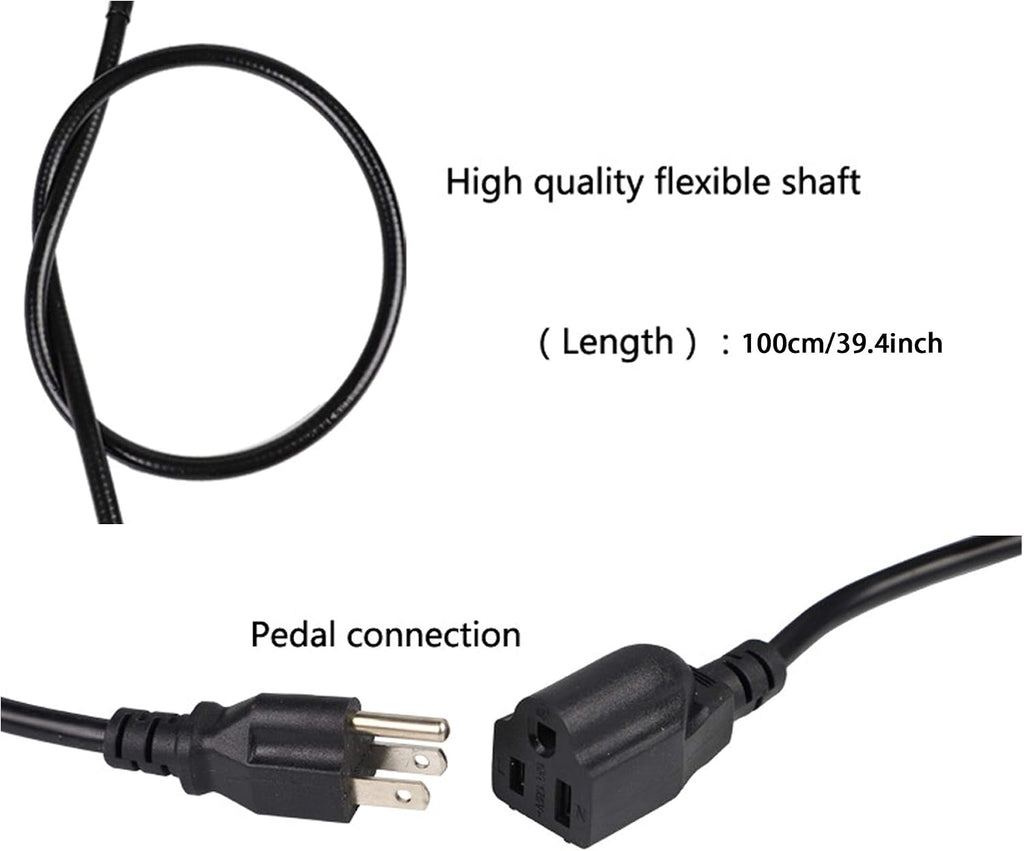 YUEWO SR 220V/110V Mill Motor with Flexible Shaft Grinder Polishing Motor Jewelry Tool Equipment for Engraving Polishing Drilling Cutting