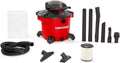 CRAFTSMAN CMXEVBE17607 16 Gallon 6.5 Peak HP Wet Dry Vac with Detachable Leaf Blower, Portable Shop Vacuum Wet and Dry with Filter, Dust Bag, Hose and Attachments for Garage, Outdoor Cleaning
