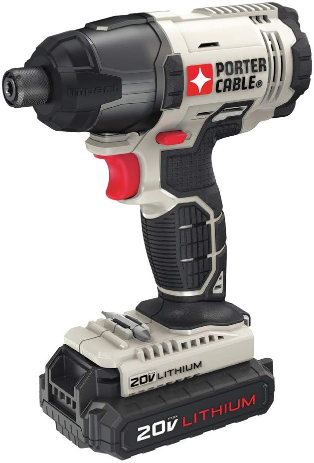 PORTER-CABLE 20V MAX Lithium Ion 8-Tool Set, 2 Batteries & Charger Included (PCCK6118)