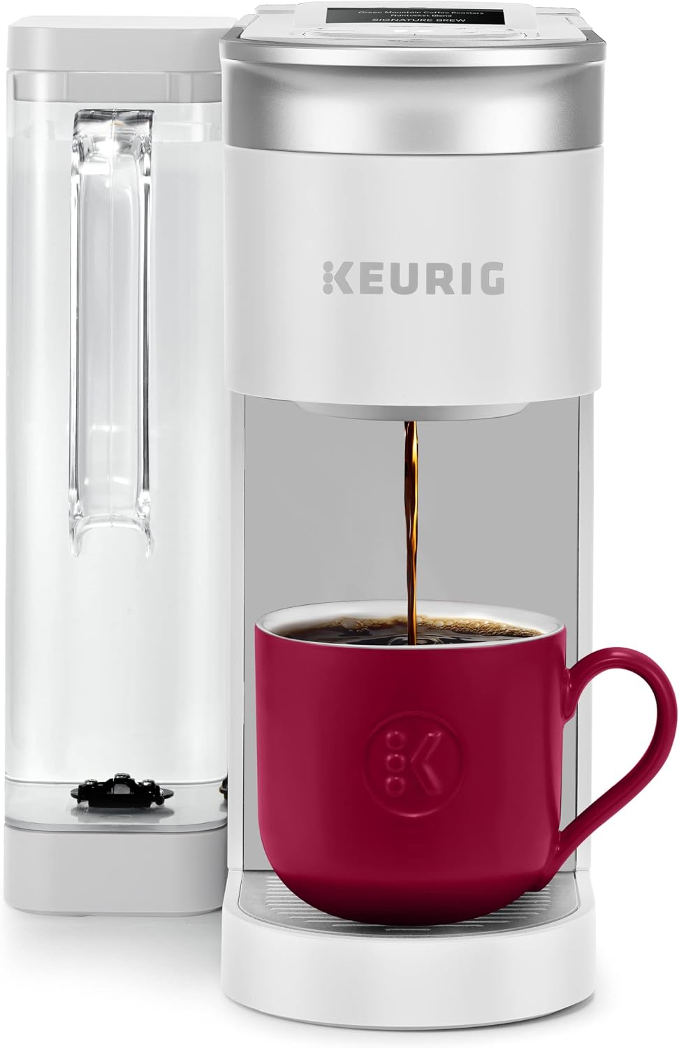 Keurig K-Supreme SMART Single Serve Coffee Maker With WiFi Compatibility, 4 Brew Sizes & 3-Month Brewer Maintenance Kit Includes Descaling Solution, Water Filter Cartridges & Rinse Pods, 7 Count