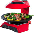 Electric Grill, Home Grill, Smokeless Electric Grill Pan, Non-stick Korean Barbecue Pot, Suitable for Parties, Camping