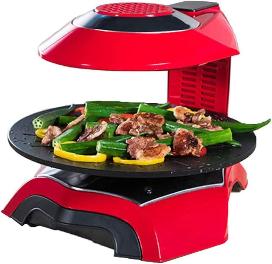Electric Grill, Home Grill, Smokeless Electric Grill Pan, Non-stick Korean Barbecue Pot, Suitable for Parties, Camping