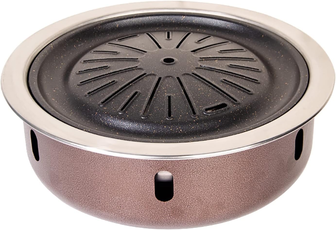 BBQ Barbeque Barbecue Grill,BBQ,Thickening Upgrade Grill,Korean Household Smokeless Charcoal Barbecue Grill,Indoor Outdoor (Color : A)
