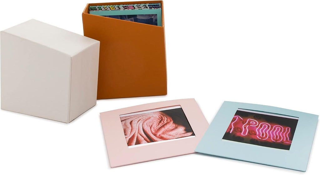 Polaroid Go Color Film Double Pack (Black Frame Edition, 5-Pack) with Storage Box Bundle (6 Items)