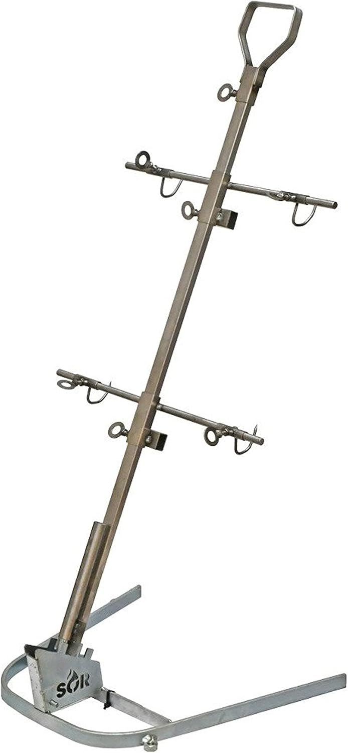 Heavy duty stainless steel Cross Argentinian asador grill Made in Argentina - Premium Argentine Grill - Parrilla Asado