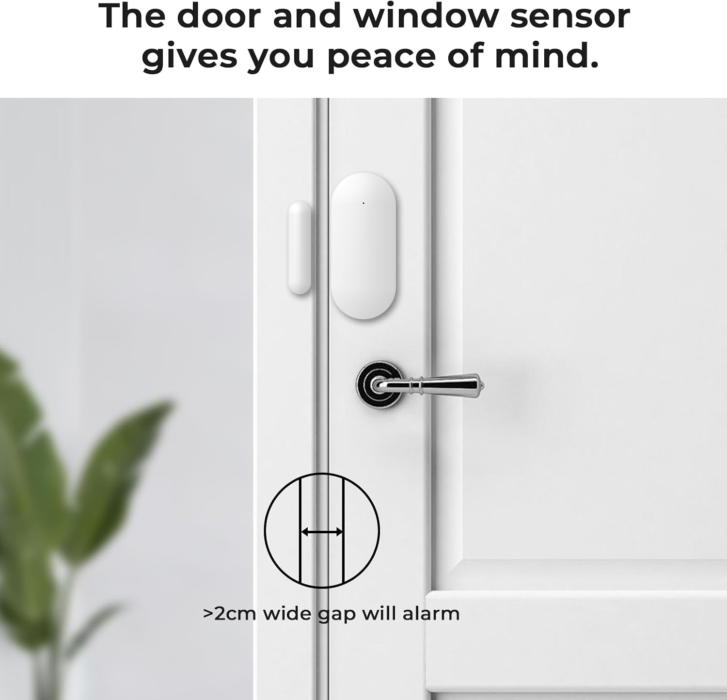 Alarm System for Home Security Smart Home Alarm System, Wireless WiFi Home Alarm System with Siren, PIR Motion Sensor, Remote Controls, Window/Door Sensor No Contract Required,24/7 Protection