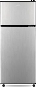 Anukis Compact Refrigerator 3.8 Cu Ft 2 Door Mini Fridge with Freezer For Apartment, Dorm, Office, Family, Basement, Garage