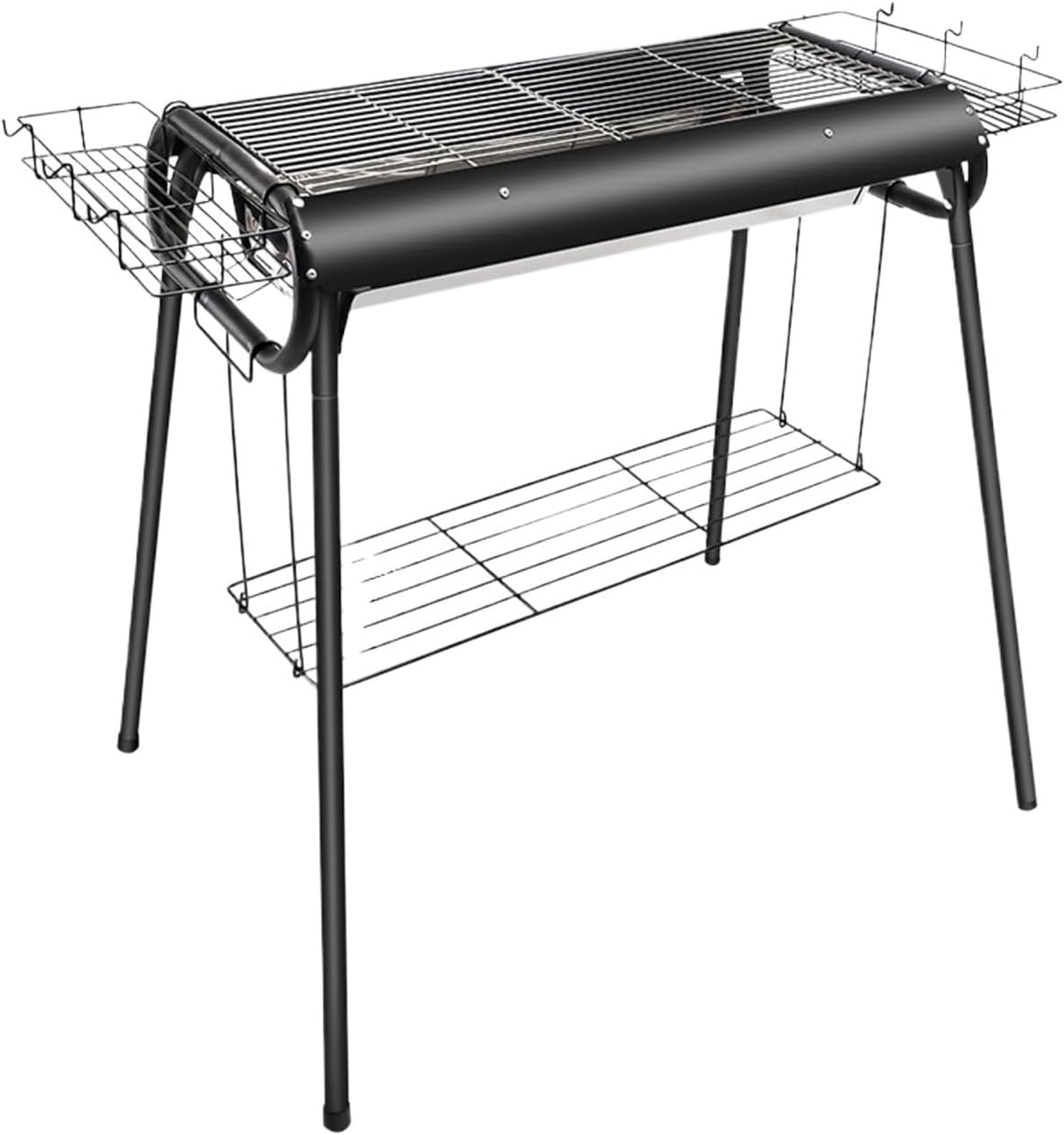 Portable Charcoal Grill Outdoor Portable Charcoal Grills Foldable Barbecue Grill for Camping Patio Backyard BBQ Grill for Outdoor