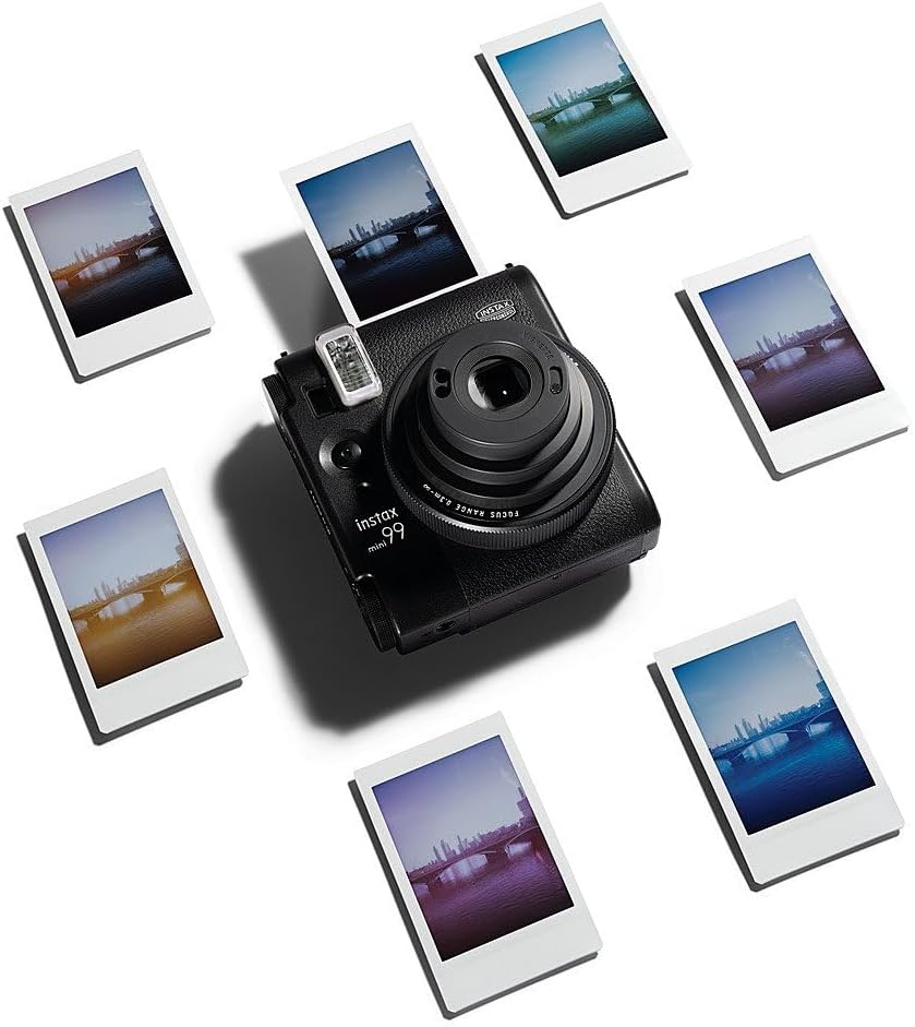 Fujifilm Instax Mini 99 Instant Film Camera Bundle with Fujifilm Instax Mini Instant Film (20 Sheets) with Accessories Including Protective Carrying Case Value Bundle