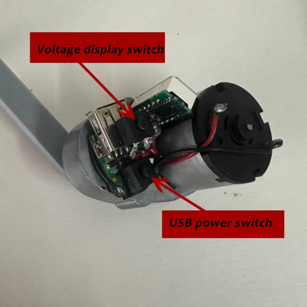 Metal Hand-Crank Generator With High-Speed Gearbox, Large Motor, USB Output & Voltage Display — Adjustable DIY Power Generator For Portable Emergency Power(2pcs)