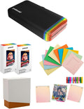 Polaroid Hi-Print Everything Box Gen 2 (Black) Bundle with Focus Camera Film Kit