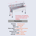 Rotisserie Barbecue 46' Grill Charcoal BBQ Rotisserie Outdoor Electric Grill Outdoor Barbecue Tools 110V