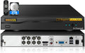 (2026 Upgrade) 8 Channel 5MP Hybrid Security DVR Recorder with 3TB HDD, 8CH CCTV Surveillance System for TVI/CVI/AHD/Analog/IP Cameras, ONVIF Compatible, Free App Remote Access, 24/7 Recording