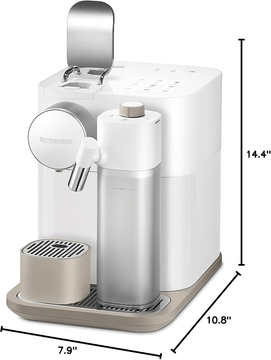 Nespresso Gran Lattissima by De'Longhi, White