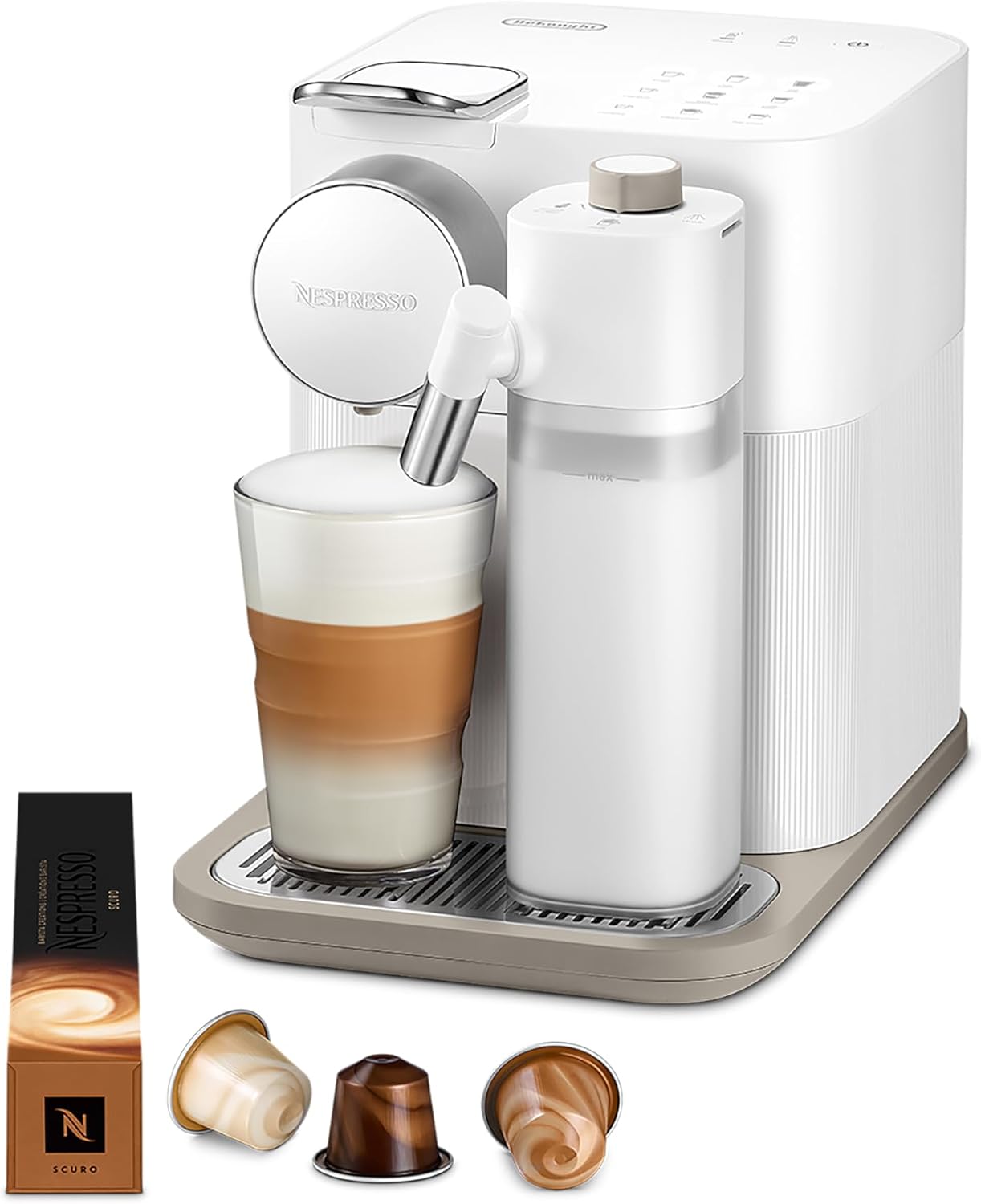 Nespresso Gran Lattissima by De'Longhi, White